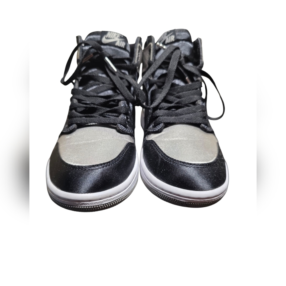AIR Jordan Sneakers 1 Retro OG High Satin Shadow 6Y will Fit 8 Womens AUTHENTIC - Picture 3 of 5